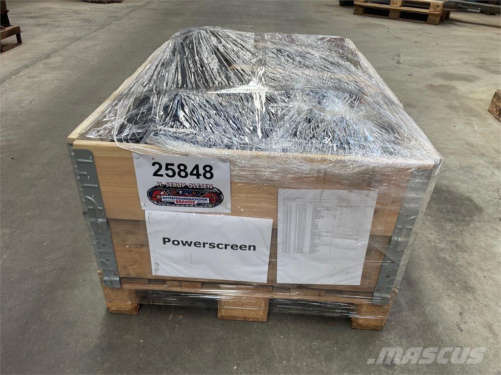 Powerscreen reservedele Celtniecības drupinātāji