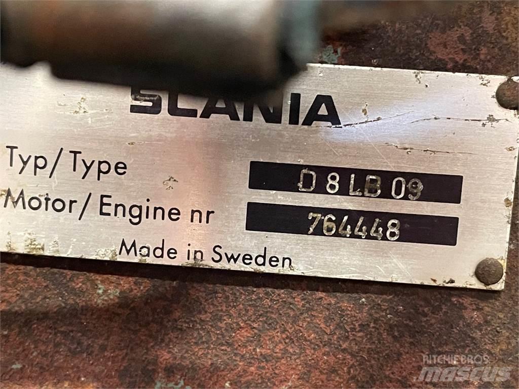 Scania D8L B09 motor. Dzinēji