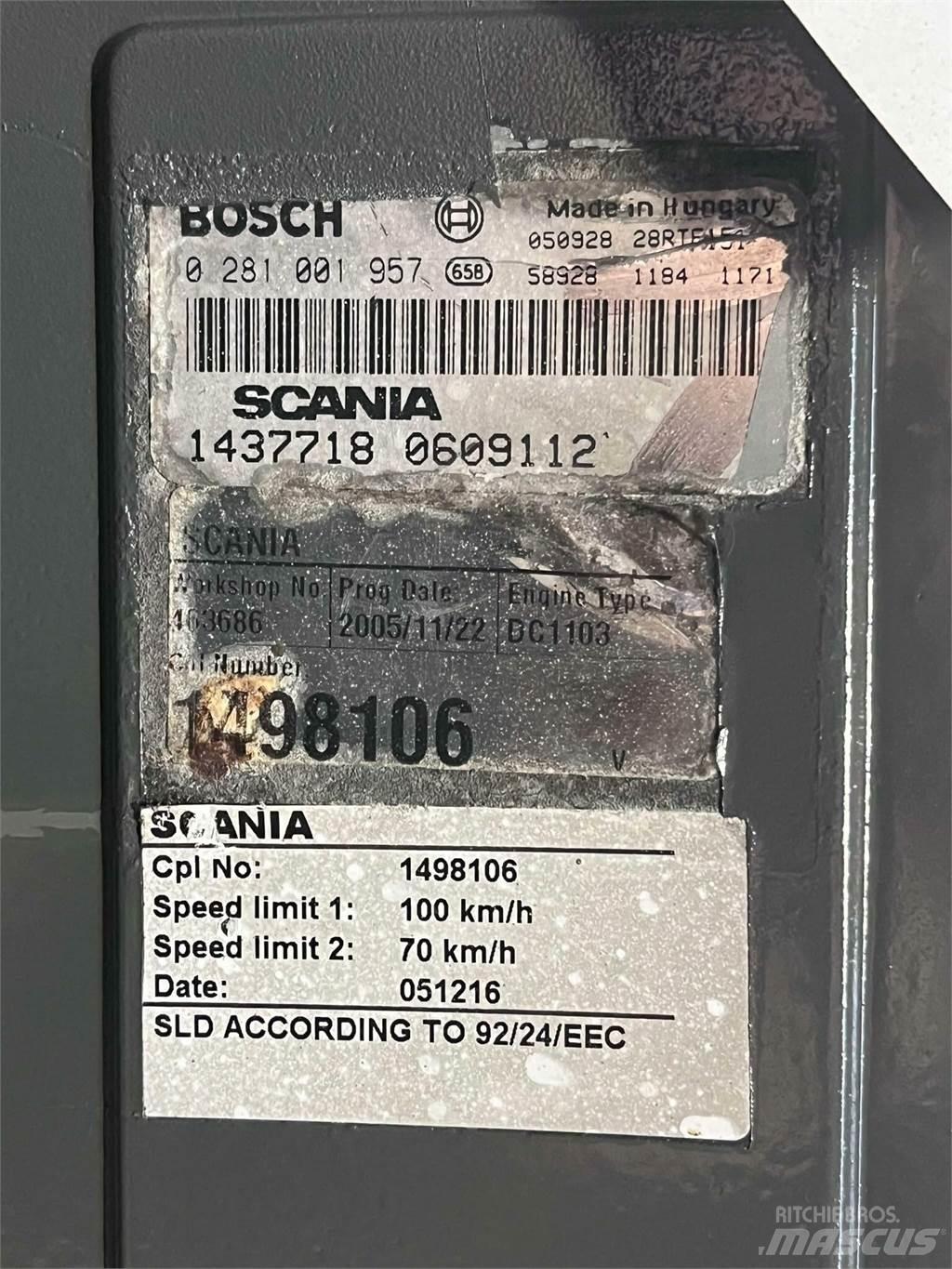 Scania DC11 03 B02 motor Dzinēji
