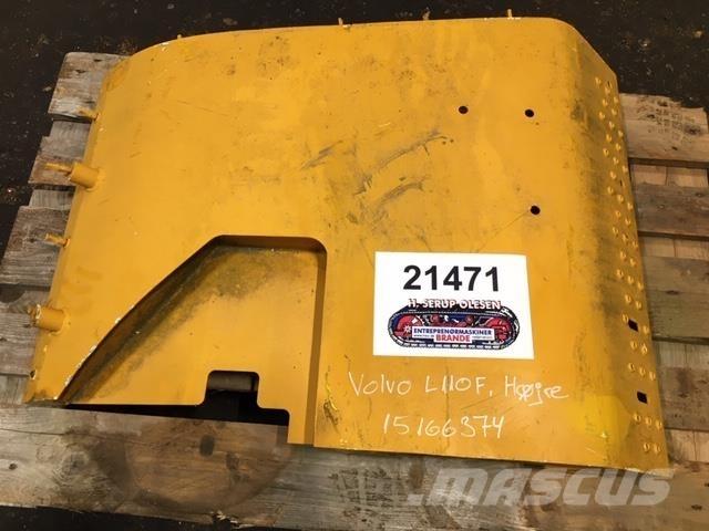  Skærm Volvo L110F, højre Citas sastāvdaļas
