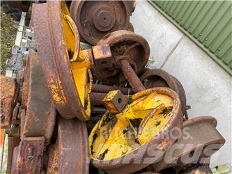  Skinnehjul ø450 mm + flange Riepas, riteņi un diski