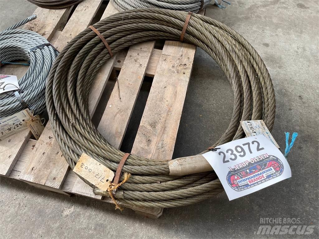  Stålwire Ø22 mm Pacēlāju/krānu aprīkojums