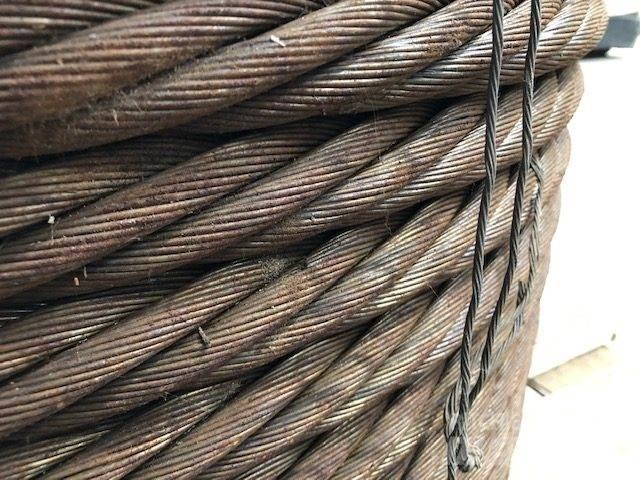  Stålwire Ø37 mm Pacēlāju/krānu aprīkojums