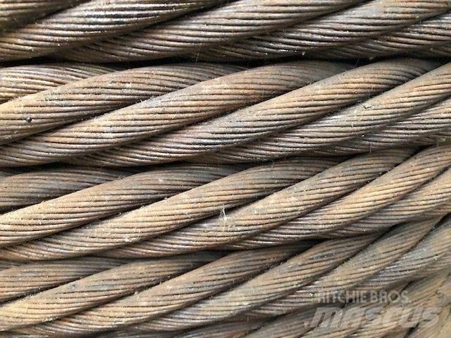  Stålwire Ø37 mm Pacēlāju/krānu aprīkojums
