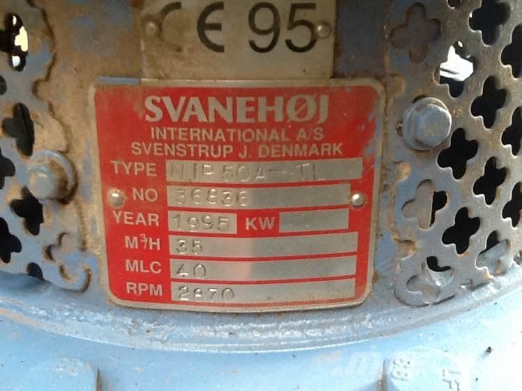  Svanehøj NP 50A-TL pumpe Ūdens sūkņi