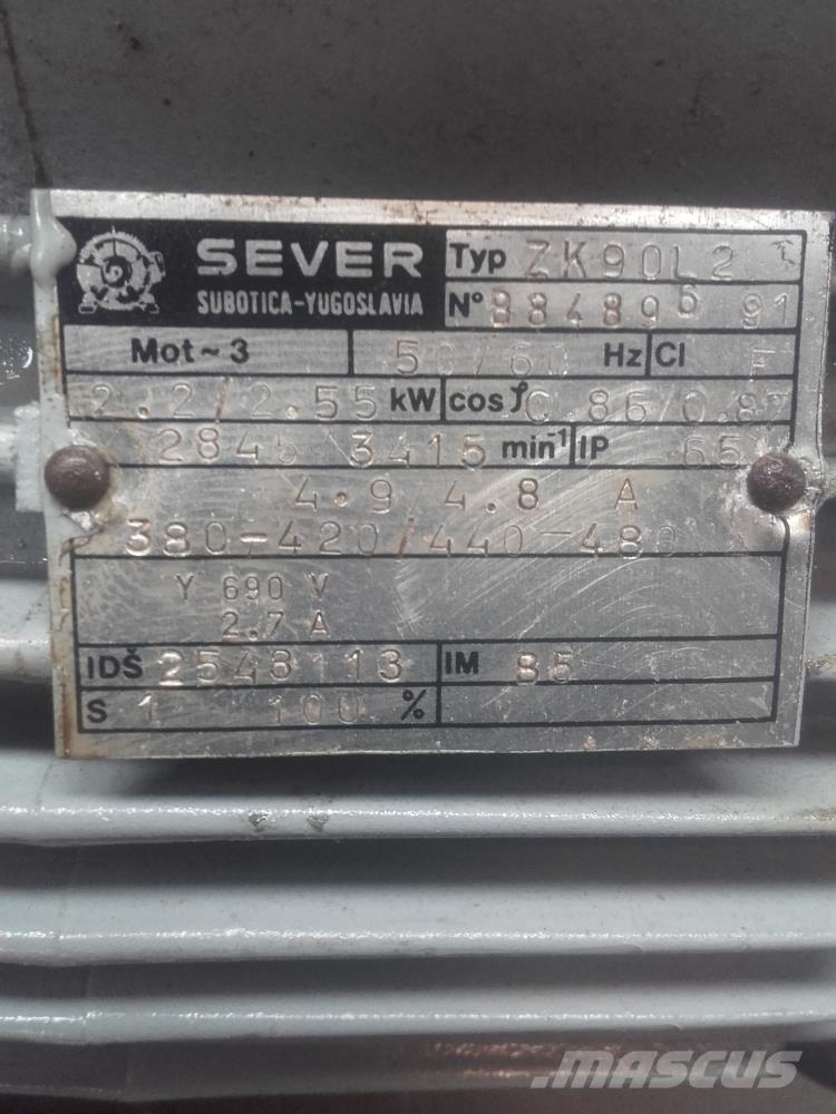  Ventilator med filter Citas sastāvdaļas
