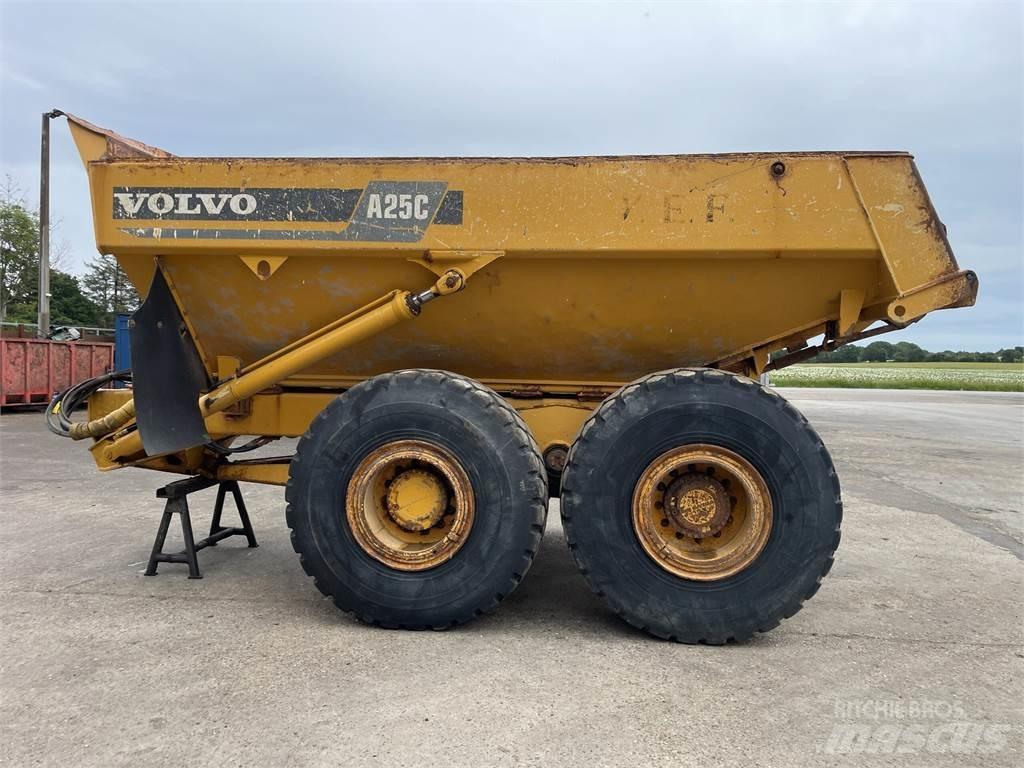 Volvo A25C dumpervogn 6x6 Mini pašizgāzēji