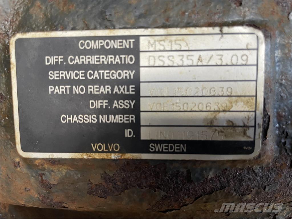 Volvo A40E bagaksel Asis