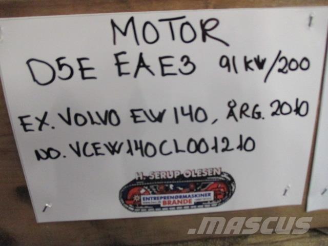 Volvo D5E EAE3 motordele Dzinēji