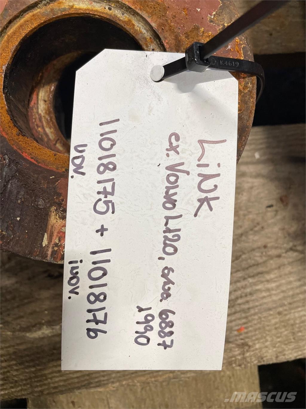 Volvo L120 Link Citas sastāvdaļas