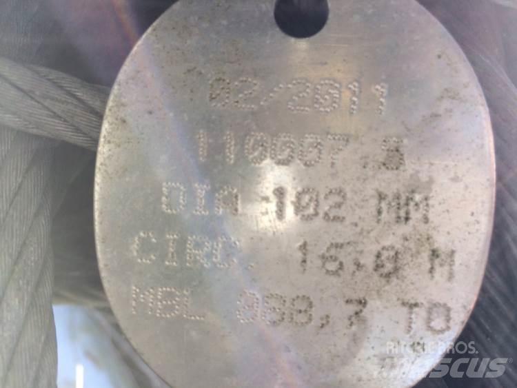  Wiresling Ø102 mm Pacēlāju/krānu aprīkojums