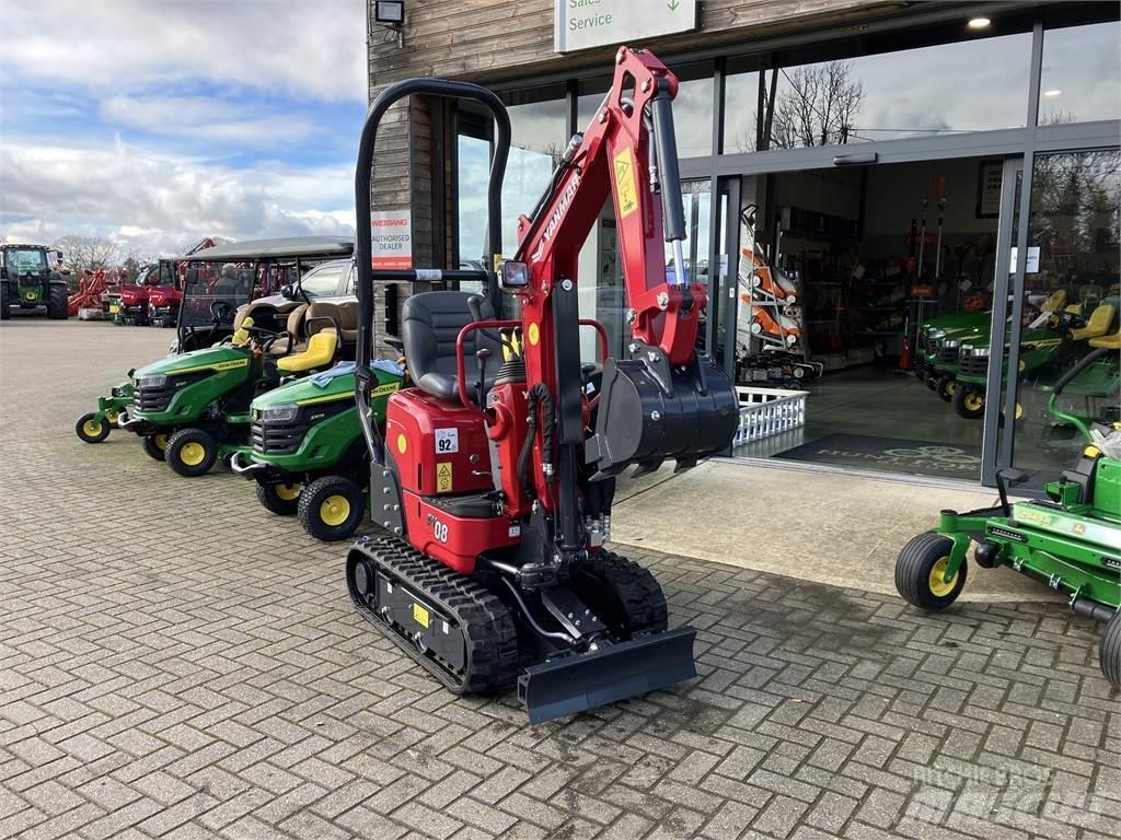 Yanmar SV08 Kāpurķēžu ekskavatori