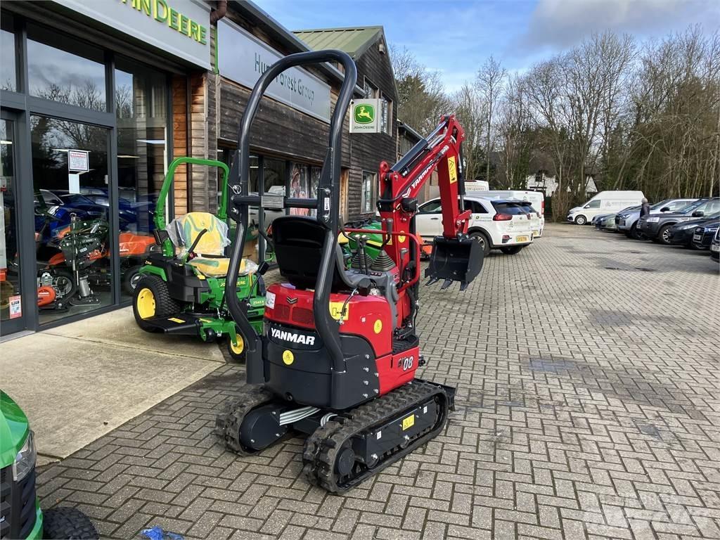Yanmar SV08 Kāpurķēžu ekskavatori