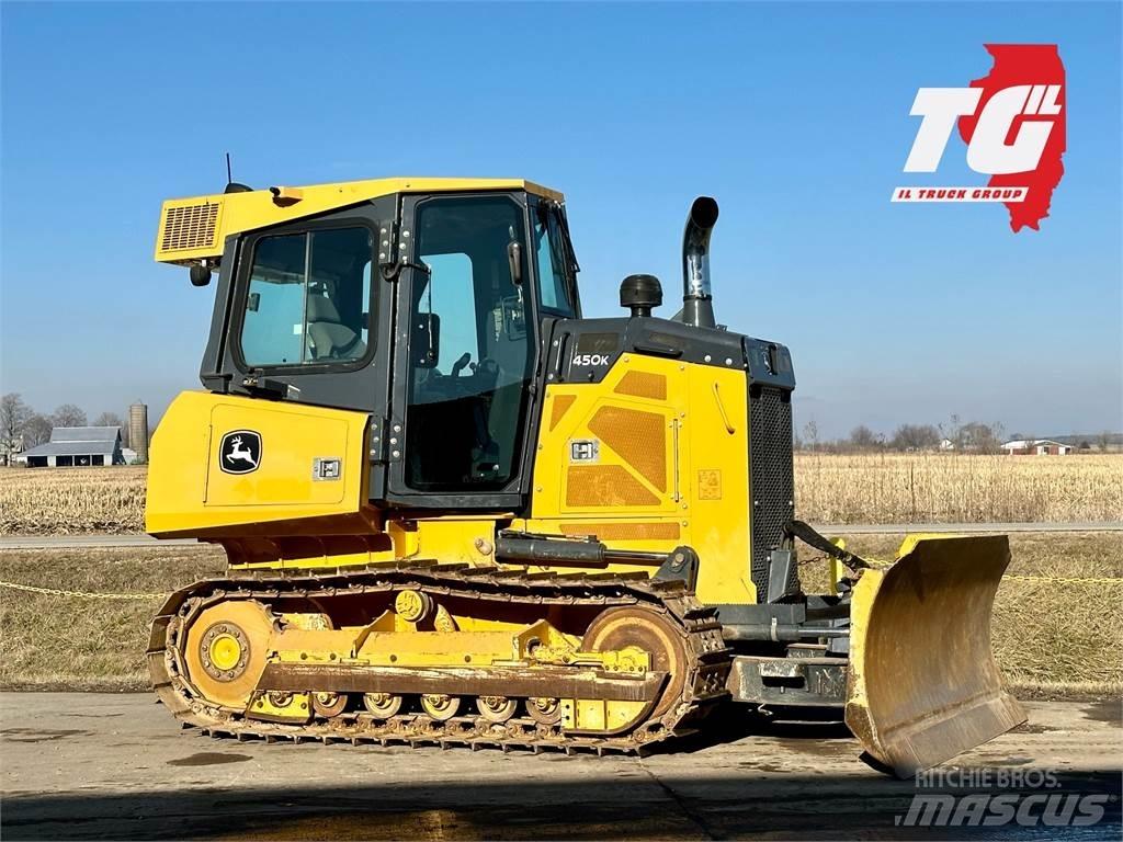 John Deere 450K Kāpurķēžu buldozeri