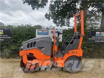 Hamm HD8 VV Roller Divvalču grunts veltņi