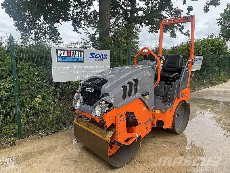 Hamm HD8 VV Roller Divvalču grunts veltņi
