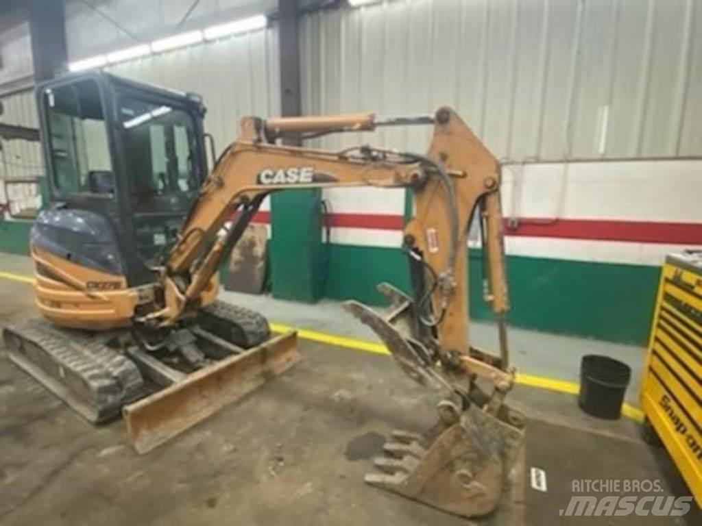 CASE CX27B Kāpurķēžu ekskavatori