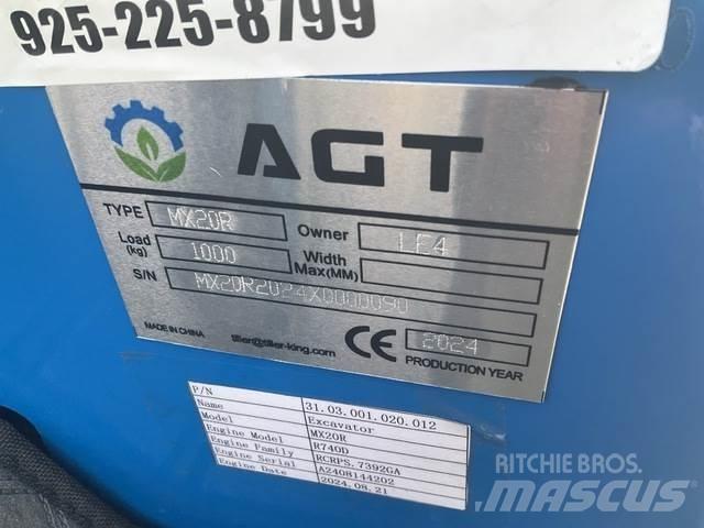 AGT MX20R Kāpurķēžu ekskavatori