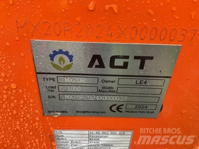 AGT MX20R Kāpurķēžu ekskavatori