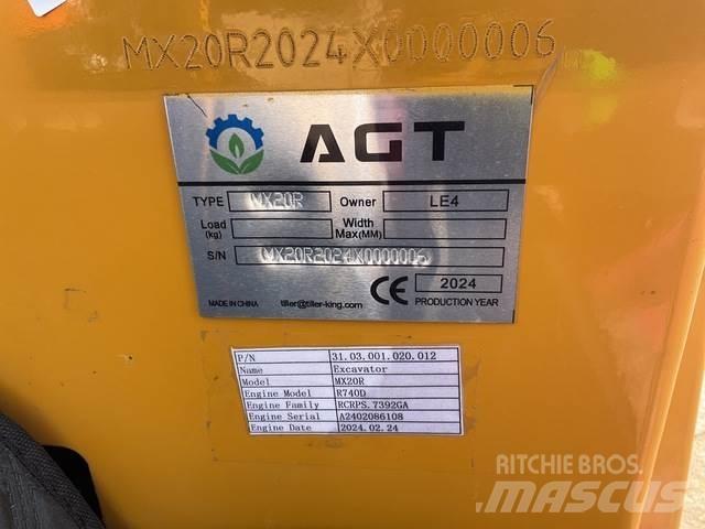 AGT MX20R Kāpurķēžu ekskavatori