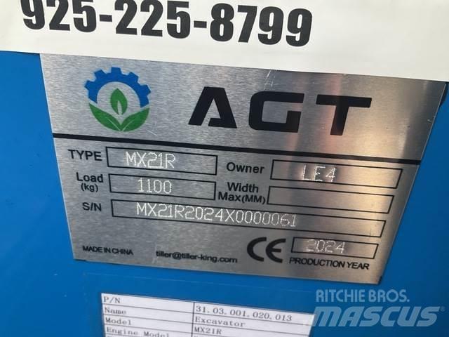 AGT MX21R Kāpurķēžu ekskavatori