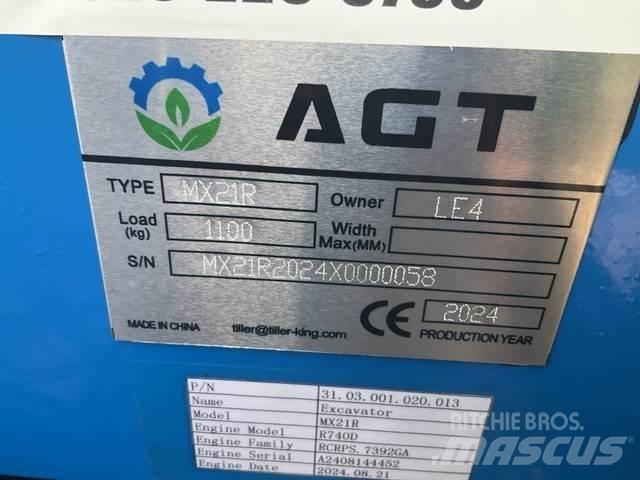 AGT MX21R Kāpurķēžu ekskavatori