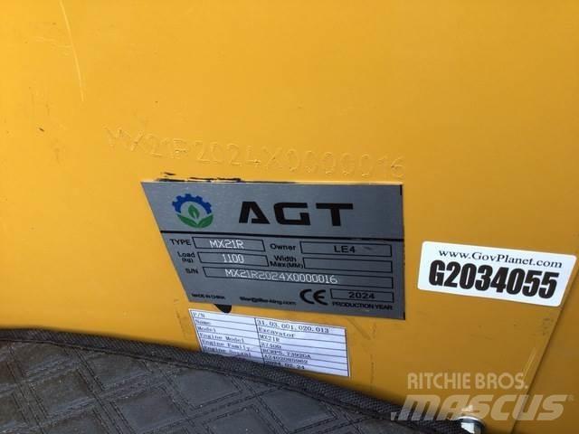 AGT MX21R Kāpurķēžu ekskavatori