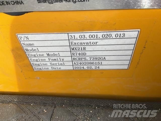 AGT MX21R Kāpurķēžu ekskavatori