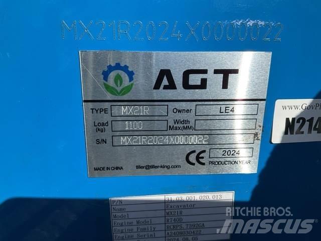 AGT MX21R Kāpurķēžu ekskavatori