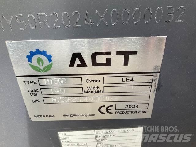 AGT MY50R Kāpurķēžu ekskavatori