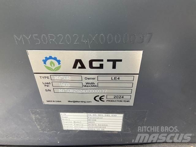 AGT MY50R Kāpurķēžu ekskavatori