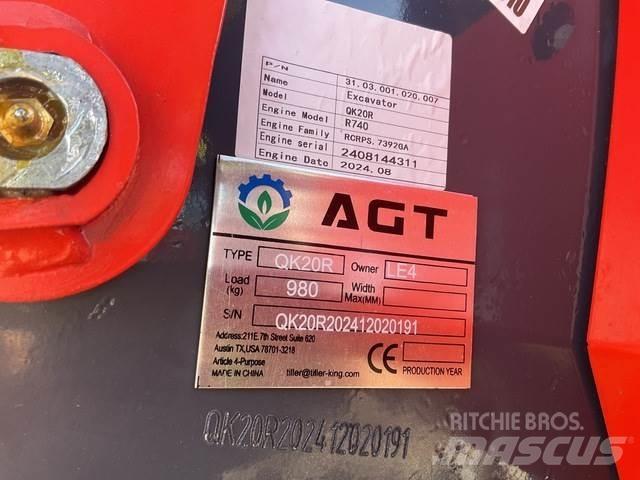 AGT QK20R Kāpurķēžu ekskavatori