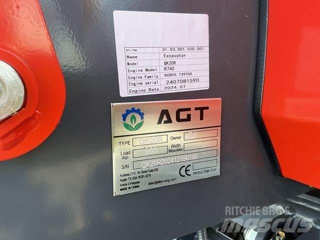 AGT QK20R Kāpurķēžu ekskavatori