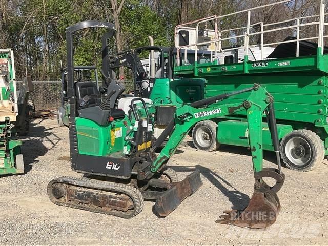 Bobcat E10 Kāpurķēžu ekskavatori