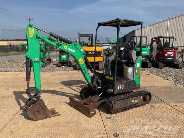 Bobcat E20 Kāpurķēžu ekskavatori