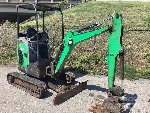 Bobcat E20 Kāpurķēžu ekskavatori