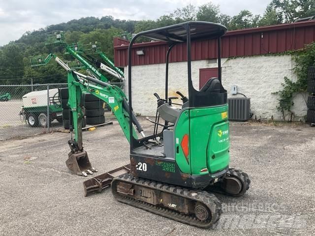Bobcat E20 Kāpurķēžu ekskavatori