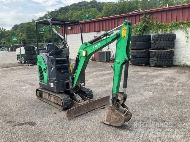 Bobcat E20 Kāpurķēžu ekskavatori
