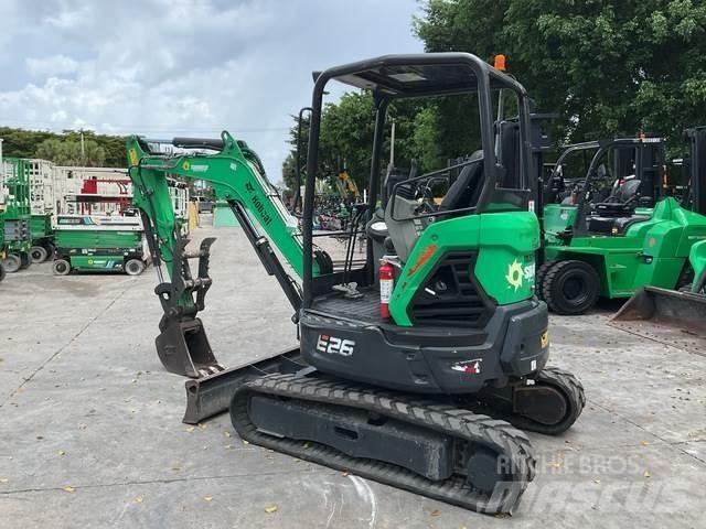 Bobcat E26 Kāpurķēžu ekskavatori