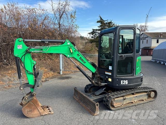 Bobcat E26 Kāpurķēžu ekskavatori
