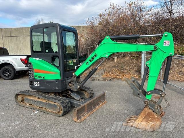 Bobcat E26 Kāpurķēžu ekskavatori