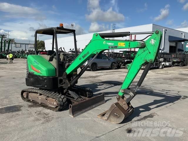 Bobcat E32i Kāpurķēžu ekskavatori