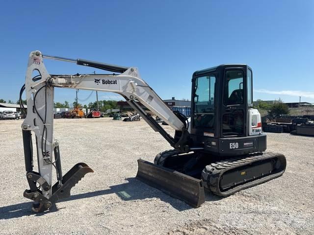 Bobcat E50 Kāpurķēžu ekskavatori
