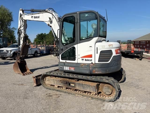 Bobcat E80A Kāpurķēžu ekskavatori