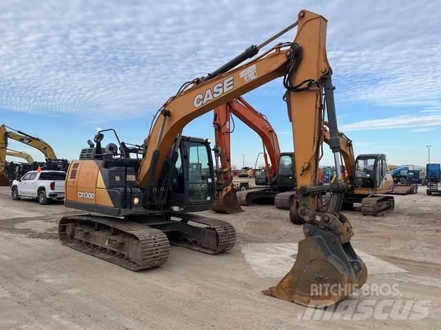 CASE CX130D Kāpurķēžu ekskavatori