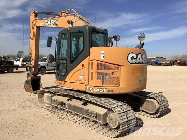 CASE CX145C SR Kāpurķēžu ekskavatori