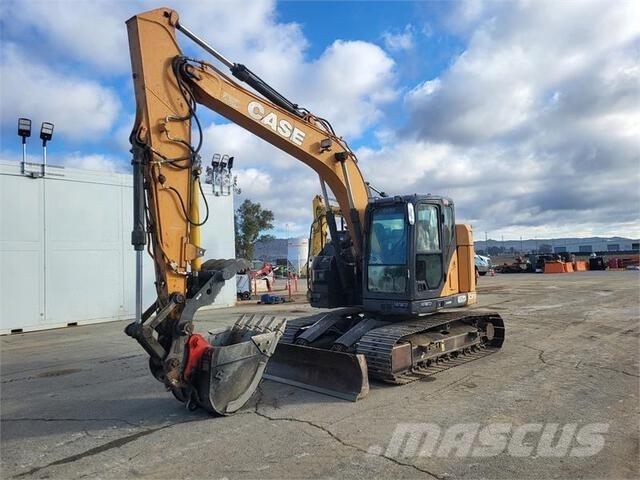 CASE CX145D Kāpurķēžu ekskavatori