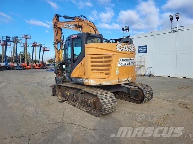 CASE CX145D Kāpurķēžu ekskavatori