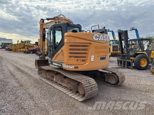 CASE CX145D SR Kāpurķēžu ekskavatori