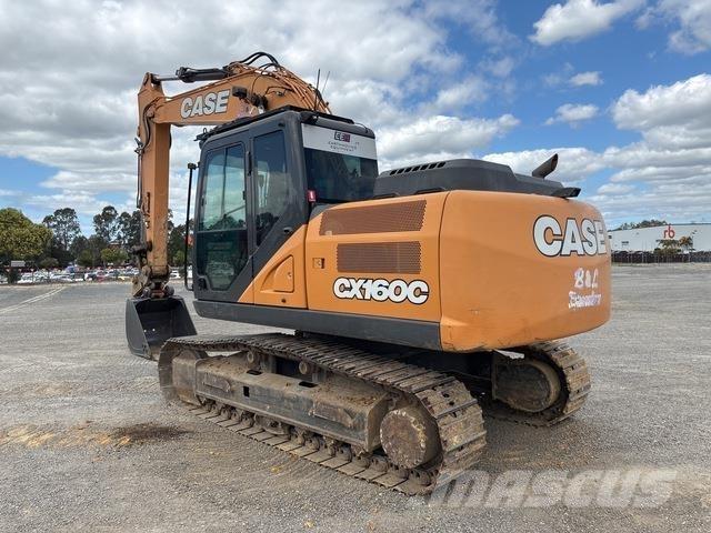 CASE CX160C Kāpurķēžu ekskavatori